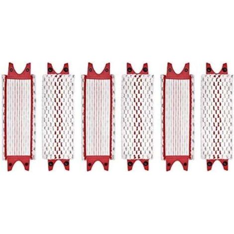 Lot de 6 serpillières de rechange en microfibre pour serpillère Vileda Ultramax (1/4)
