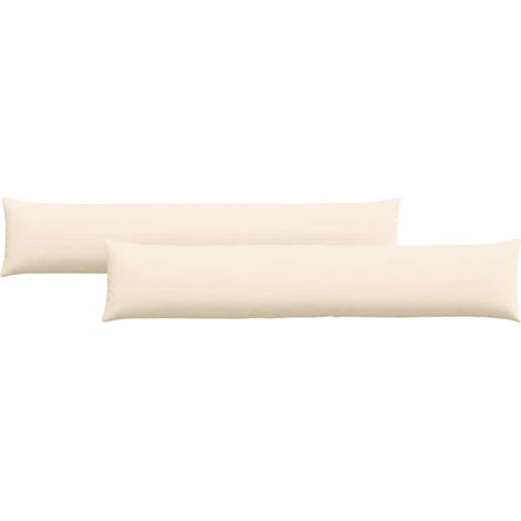 Maison Exclusive - Sofakissen 2 Stück Creme 200 x 40 cm Cordstoff