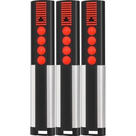 Télécommande de porte de garage 868 MHz 3 pièces, compatible avec les modèles de buzzer de porte de garage 4020 TX03-868-4, 4026 TX03-868-2, 4020V000, 4026V000, 4 canaux (1/4)
