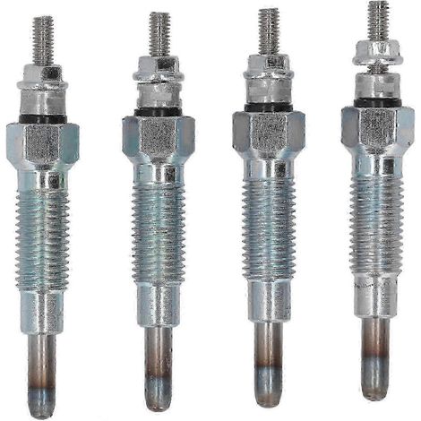 Ensemble de 4 bougies de préchauffage de rechange pour chargeuse compacte Bobcat 643, 645 et 743 (2026) - Chauffage métallique (1/5)