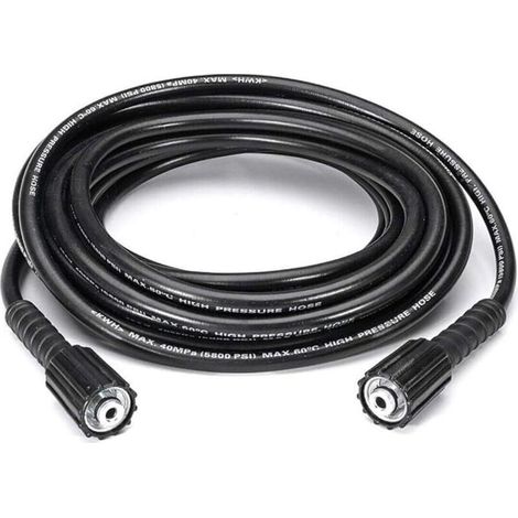 Raccord de tuyau de lavage haute pression 6M M22 pour pistolets à eau haute pression, tuyaux haute pression, accessoires de lavage pour Krcher standard M22-14mm filetage femelle torsadé. (1/4)