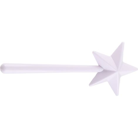 Baguette Magique Sel et Poivre en Forme de Pentagramme Blanc - Distributeur Pratique et Mignon (1/5)