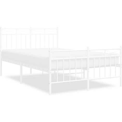 Maison Exclusive - Estructura cama sin colchón con estribo metal (1/5)