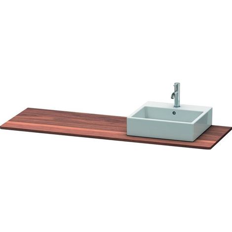 Duravit XSquare Massivholz-Konsole, 1 Ausschnitt rechts, (1/5)