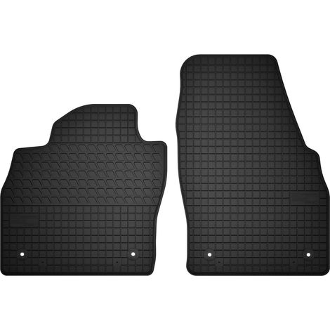 Tapis de sol avant en caoutchouc pour : Audi A1 GB hatchback (2018 à -)