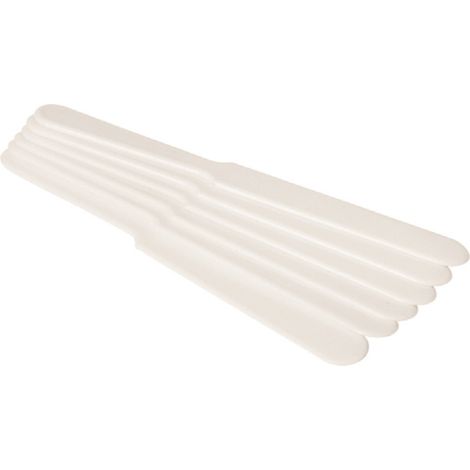 Raspador de espuma de cerveza, blanco, juego de 6 - Hendi 565360