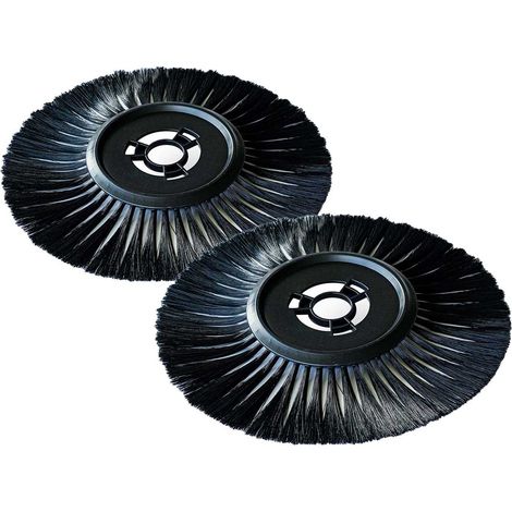 Lot de 2 Brosses latérales pour Balayeuse manuelle INTEC - Nettoyage Optimal et Durable (1/5)