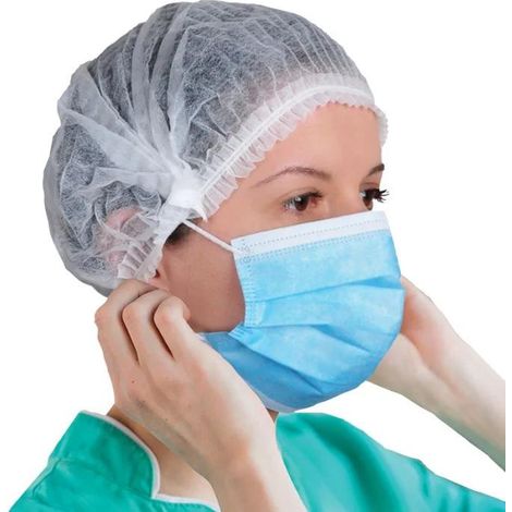 100-Pack de Filets / Hårskydd - Protection, Cheveux - Noir, Blanc, taille unique (1/2)