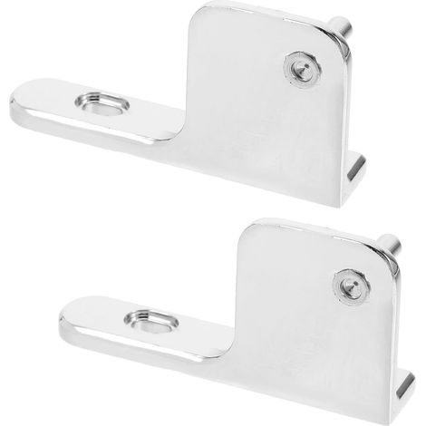 charnière de porte en inox Argentée, Lot de 2, Réglable (1/5)