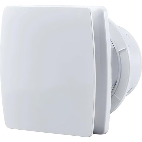 Ventilateur Salle de Bain Silencieux 100 mm 12 W avec Clapet Anti-Retour, 34 dB – 2200 tr/min – 95 m³/h – IPX4, Montage Mur pour Maison, Toilette, Cuisine (1/5)