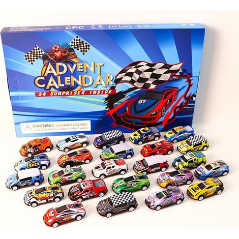 Nouveau calendrier de l'Avent avec 24 jeux de course automobile, pour patienter jusqu'à Noël