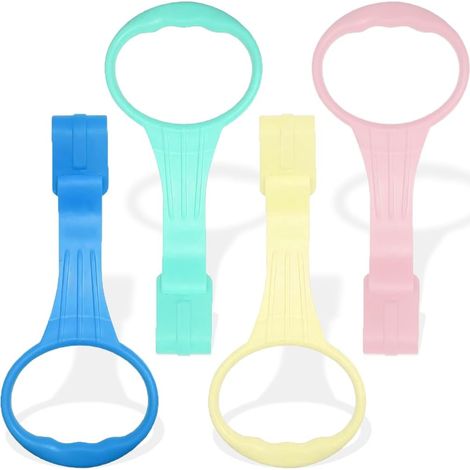 Anneaux De Lit - 4 Pièces - Pp Sans Bpa - Aide À La Marche Et Équilibre - Pour Parc Bébé Et Lit - Multicolore (1/5)
