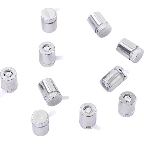 Pack of 10 Mini LED Bulbs – Replacement Lights for Dollhouses Small Spotlights Durable Dollhouse Lighting for DIY Crafts (1/5)