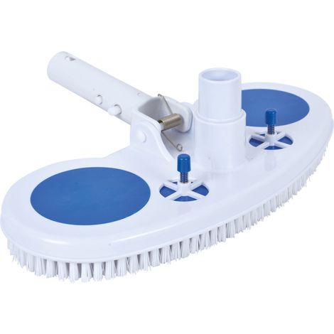 AVENLI Accessori Spazzola Vacuum per Pulizia Piscina con Griglia di Protezione, Blu, 45x25x7 cm (1/2)