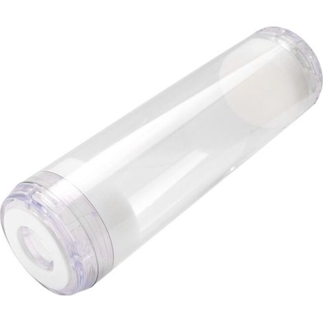 Boîtier de Filtre à Eau Cartouche Vide Réutilisable 10 Pouces Médias Rechargeables (1/4)