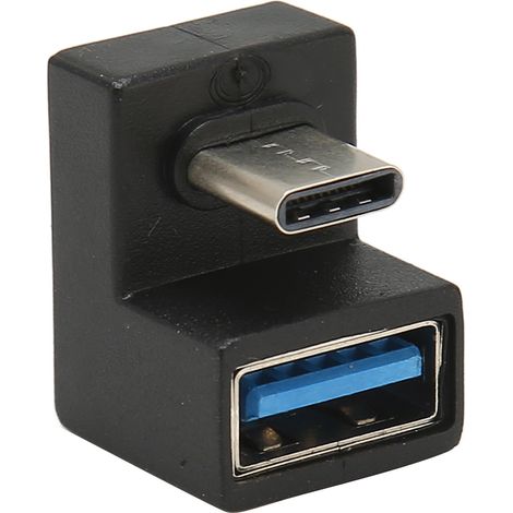 Adaptateur USB Type C Mâle vers USB Femelle en Forme U 10Gbps Plug and Play pour PC et Ordinateur Portable (1/5)