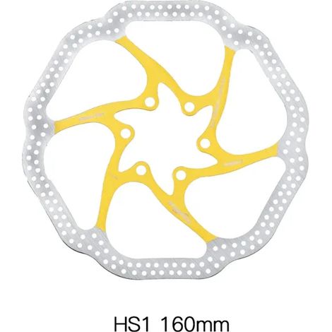 Kit de freins à disque HS1 pour VTT (180 mm, VTT 160 mm) - Convient aux freins à disque à étrier de vélo (1/5)