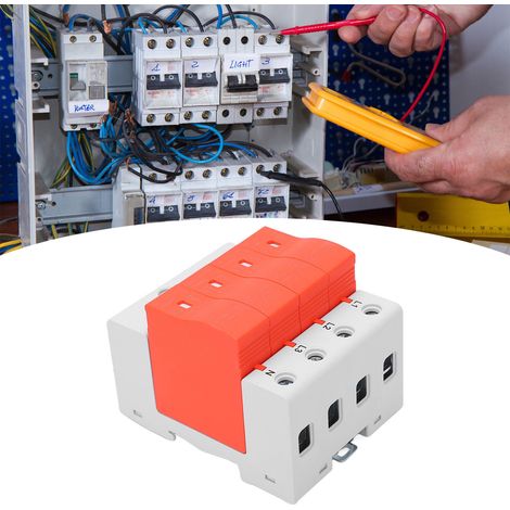 LTD1-C40 Überspannungsschutz für den Hausgebrauch 385 V AC 20-40 kA 4P (1/5)