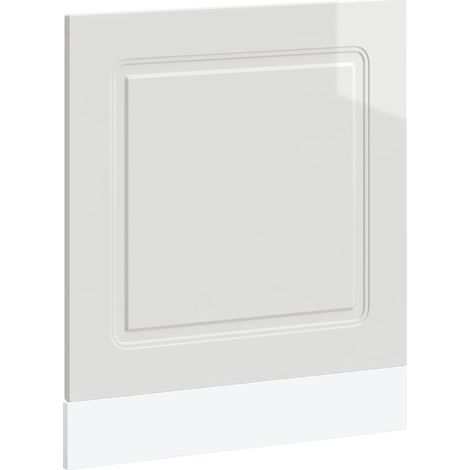 Maison Exclusive - Pannello Lavastoviglie Kalmar Bianco Lucido 60x1,5x57 cm