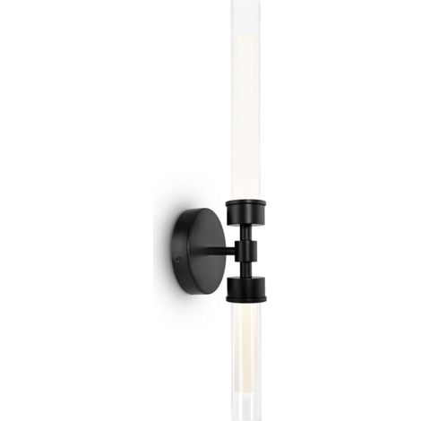 Applique Stelo tubi vetro nero LED 3000K Maytoni MOD116 (1/2)