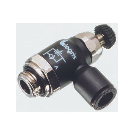 Régulateur d'échappement Legris 7 060, G 1/4 Mâle ( Prix pour 1 )