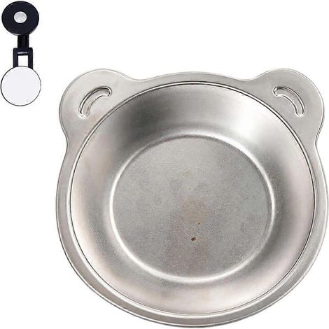 Chien bol Elevated mur Mounted acier inoxydable Elevated Feeding Station chat Feeding Station pour Multi-animal (1/5)