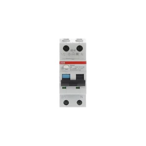 ABB DS201C6AC30 - Interruttore magnetotermico differenziale 6KA 1P+N Tipo AC C6 30MA (1/4)