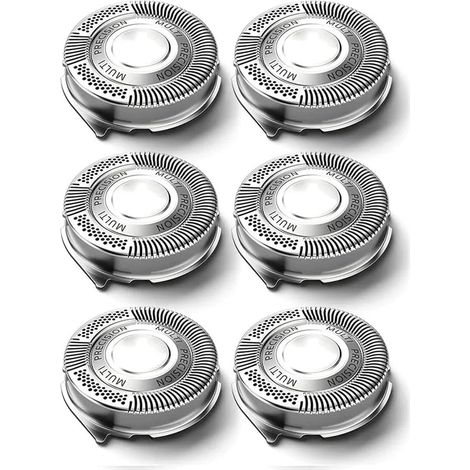 Têtes De Lames De Rechange SH50, Compatibles Avec Philips, Compatibles Avec Norelco, Rasoirs Série 5000, Compatibles Avec AquaTouch, PowerTouch S5160, S5210, S5205, S5370.(6 pcs-sh50) (1/5)