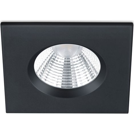 Illuminazione da Incasso da Interno a LED in Metallo Nero Opaco (1/2)