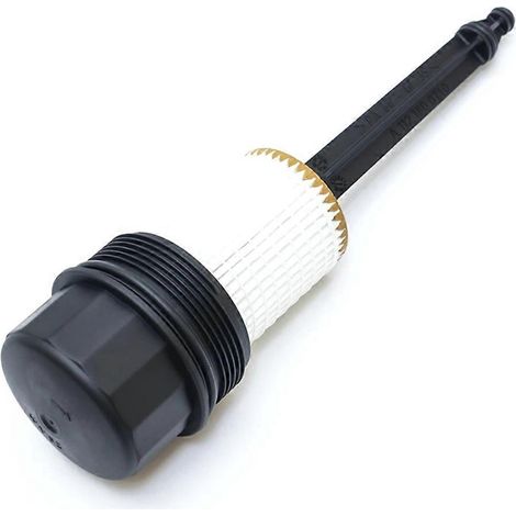 Ölfilterdeckel für Mercedes C240 W203 C280 W202 – Schwarz und Weiß (1/5)