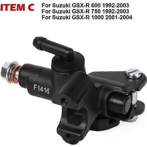 Cylindre de frein compatible avec les motos GSX-R 600, 750 et 1000 (2004-2025) pompe de frein à barre (cylindre de frein C). (1/5)