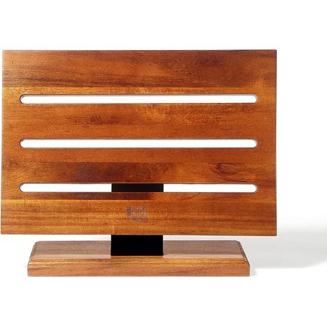 Magnetic Knife Holder in Japanese Acacia Wood (1/5)
