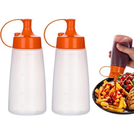 Lot de 2 flacons pulvérisateurs rechargeables pour huile et huile d'olive, 300 ml, pour une application contrôlée des assaisonnements en cuisine.-AquaForge (1/5)