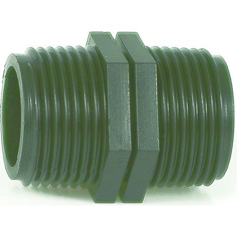 RACCORDO GIUNZIONE NIPPLO 3/4X3/4 CONF.20 PZ. TUBO IRRIGAZIONE INTERRATA