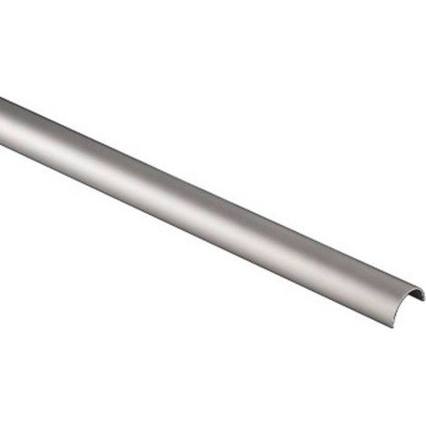 Hama Canalina passacavi Alluminio Argento rigido (L x L x A) 1.1 m x 33 mm x 18 mm 1 pz. 00220991