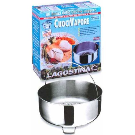 Cesta de vapor para olla a presión Lagostina de 5.0L