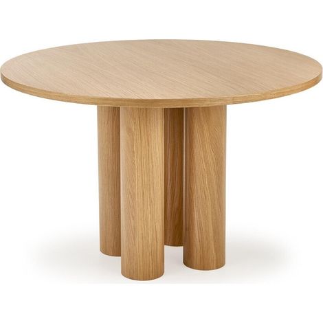 Mesa Houston 1404 , 77x0x0cm, MDF, Chapa de madera natural (1/5)