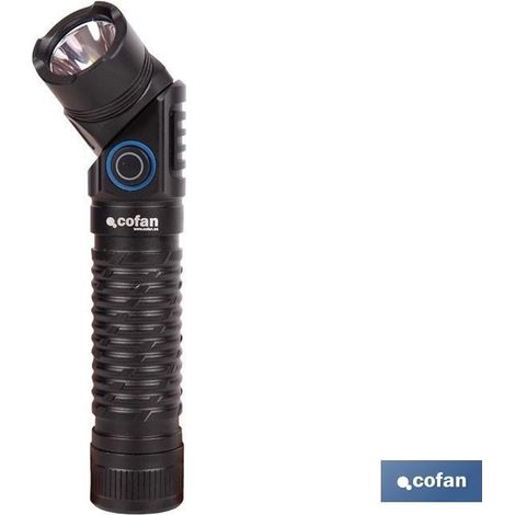 Linterna LED plegable de alta potencia 1200 LM con 5 funciones (1/5)