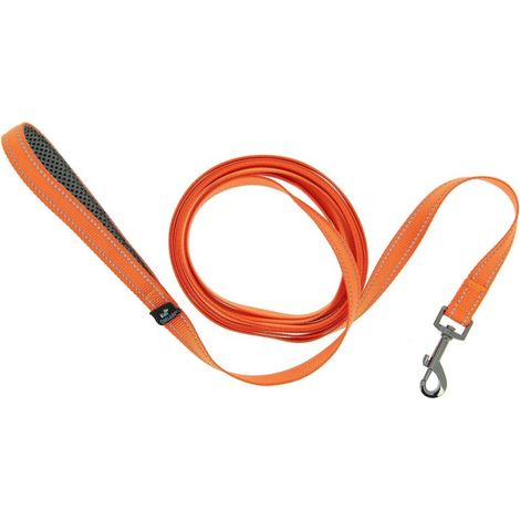 Longe Orange de 4,5 mètres Fidelami avec Coutures Réfléchissantes, apporte Sécurité et Confort (1/5)
