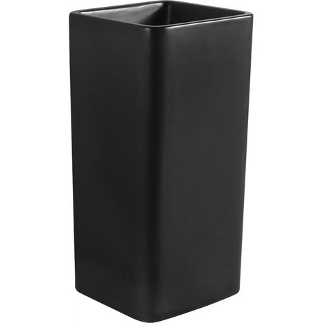 Mexen Tana lavabo independiente 40 x 40 cm, negro mate - 26044070