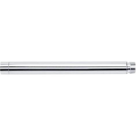 Tube Extension Douche Rond Acier Inoxydable 8 Pouces Chromé Accessoire Salle De Bain (1/4)