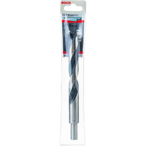 1x Forets hélicoïdaux HSS PointTeQ (pour métal, emmanchement réduit 18 x 130 x 191 mm, accessoires pour perceuse-visseuse) (1/5)