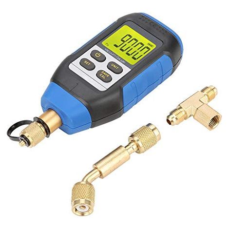 Ej.Life Vakuummeter, VMV-1 Hochpräzises digitales Vakuummeter-Messgerät Vakuummeter-Kit 0-30000 Mikrometer Bereich für atmosphärische Umgebung 0-50 ° C (1/5)