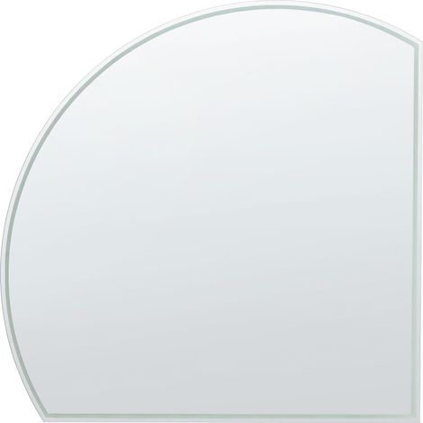 Wall Mounted Hanging LED Mirror 100 x 100 cm Modern Contemporary Bathroom Vanity Make-Up Bedroom OZENAY (1/5)