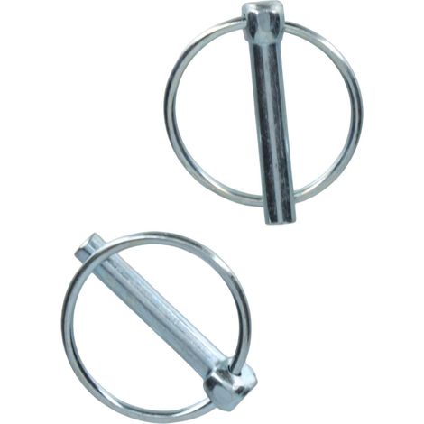 Goupille circulaire - pour Broyeur de végétaux thermique 7CV - pièce de rechange pour ref OXEO 760549