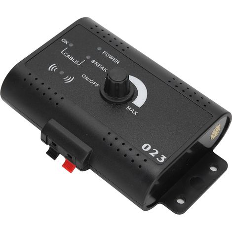 Clôture électrique pour chien étanche avec collier de dressage sonore et électrique, système de clôture électronique pour animaux de compagnie, prise UE 110-240 V (1/5)