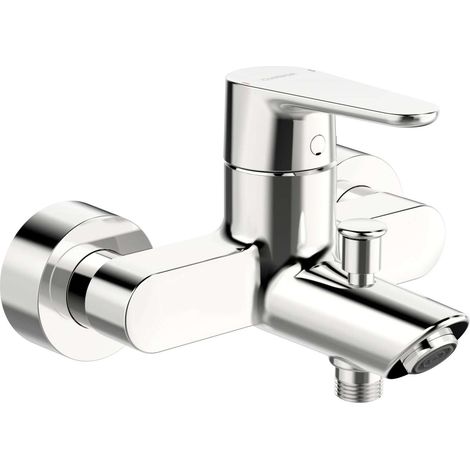 Mezclador de bañera y ducha HANSA HANSAVANTIS, proyección 154 mm, (1/3)