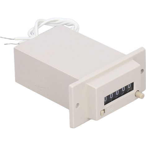 Compteur impulsions électromagnétique précision comptage erreur minime matériau ABS 0-99999 AC220V CSK5-YKW (1/5)