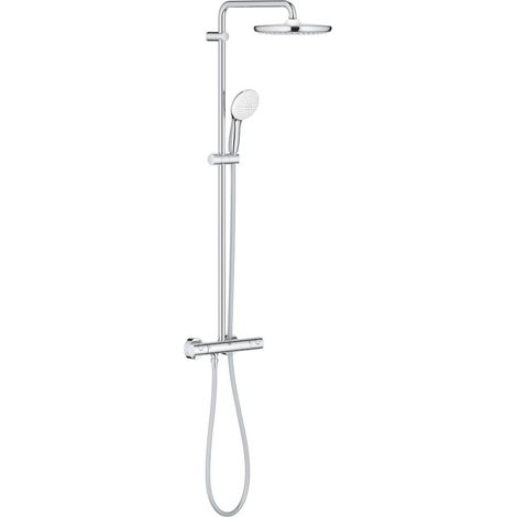 Grohe Tempesta Duschsystem Tempesta 250 Brause-Thermostat KB 250, Chrom, 26670001 (1/5)