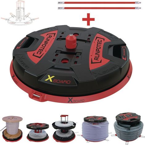 Kabelabroller XB 500 T D.500mm Trgf.800kg RUNPOTEC